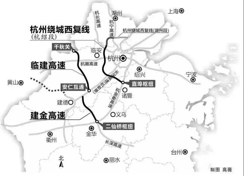 浙江临建高速首条智慧隧道贯通(图1)